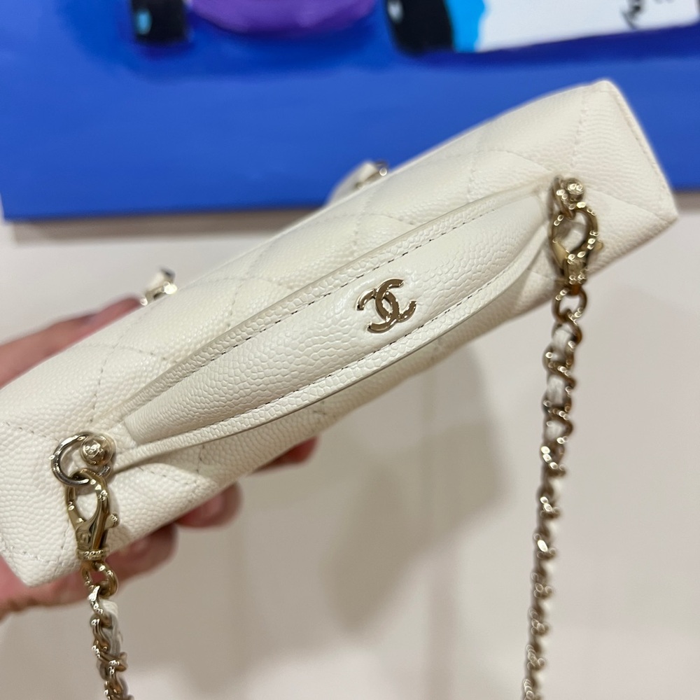 Chanel 25C Vanity / Clutch with Chain (LP Style Bag) - Picture 5 of 7